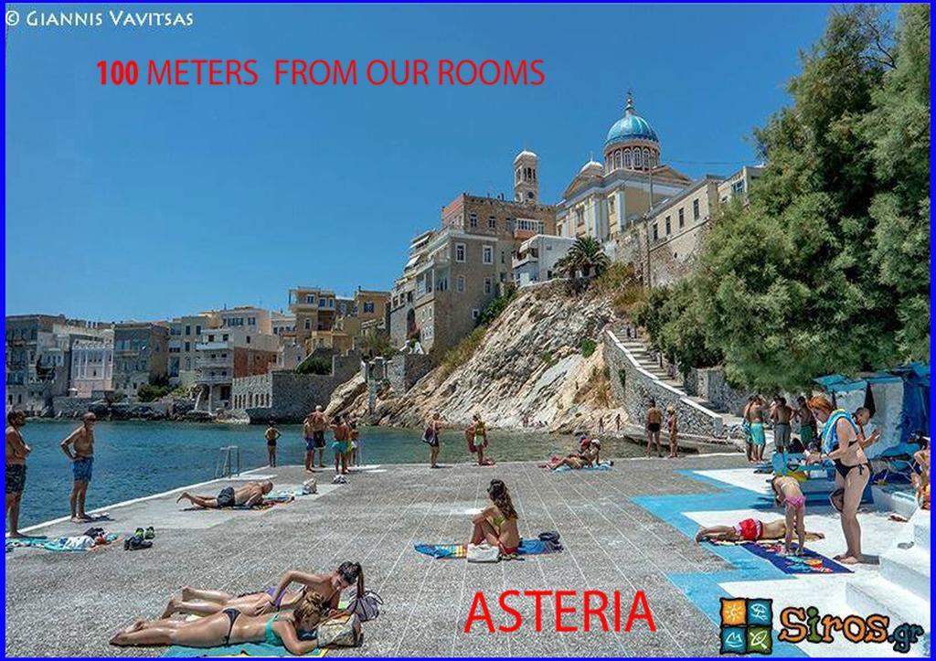 Apergis Rooms Ermoupoli Esterno foto